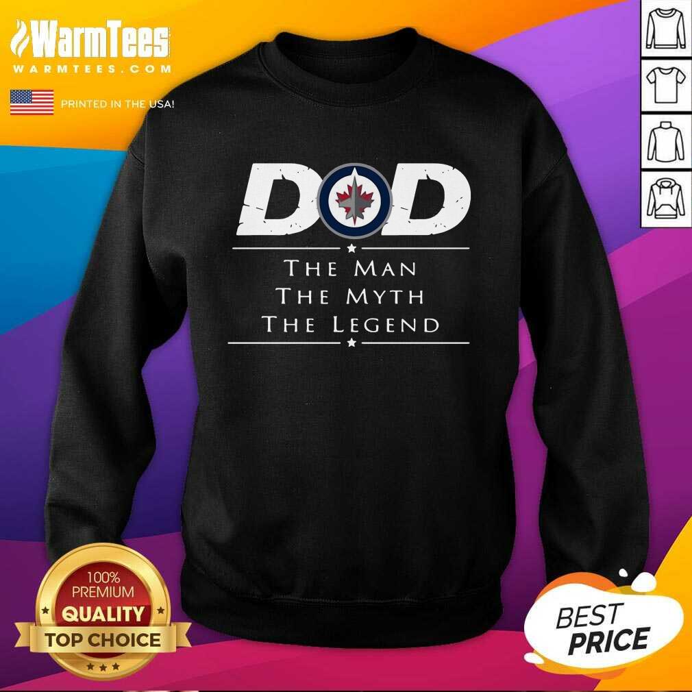 Vip Hockey Dad Man Myth Legend Terrific Shirt - Image 3