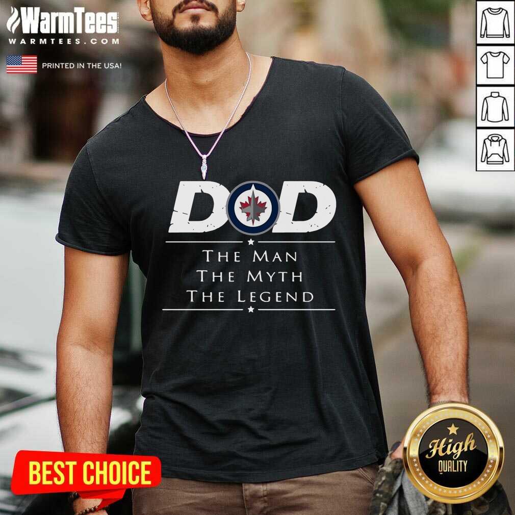 Vip Hockey Dad Man Myth Legend Terrific Shirt - Image 5