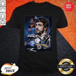 Vip Jean-Eric Vergne 24 Heures Du Mans Winner 2012 2015 Signature Shirt
