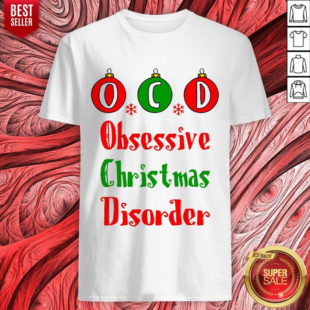 Vip Obsessive Christmas Disorder Shirt