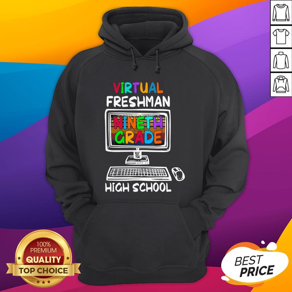 Virtual Freshman Nineth Grade Learning High School Shirt - Image 3