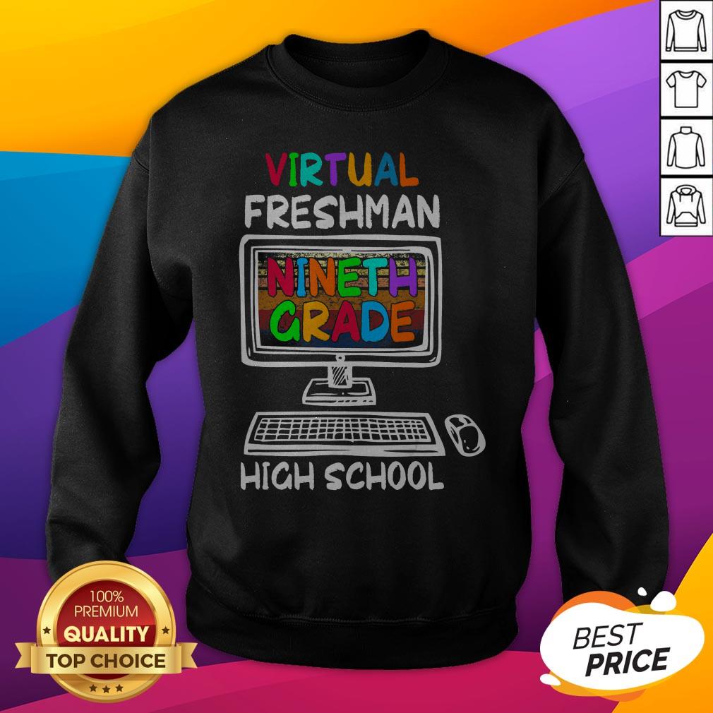 Virtual Freshman Nineth Grade Learning High School Shirt - Image 2