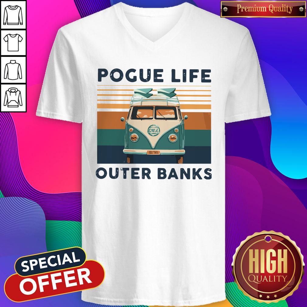Volkswagen Pogue Life Outer Banks Vintage Shirt - Image 3