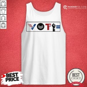 Alternative view of Vote For Liberty RBG Peace BLM Equality Shirt