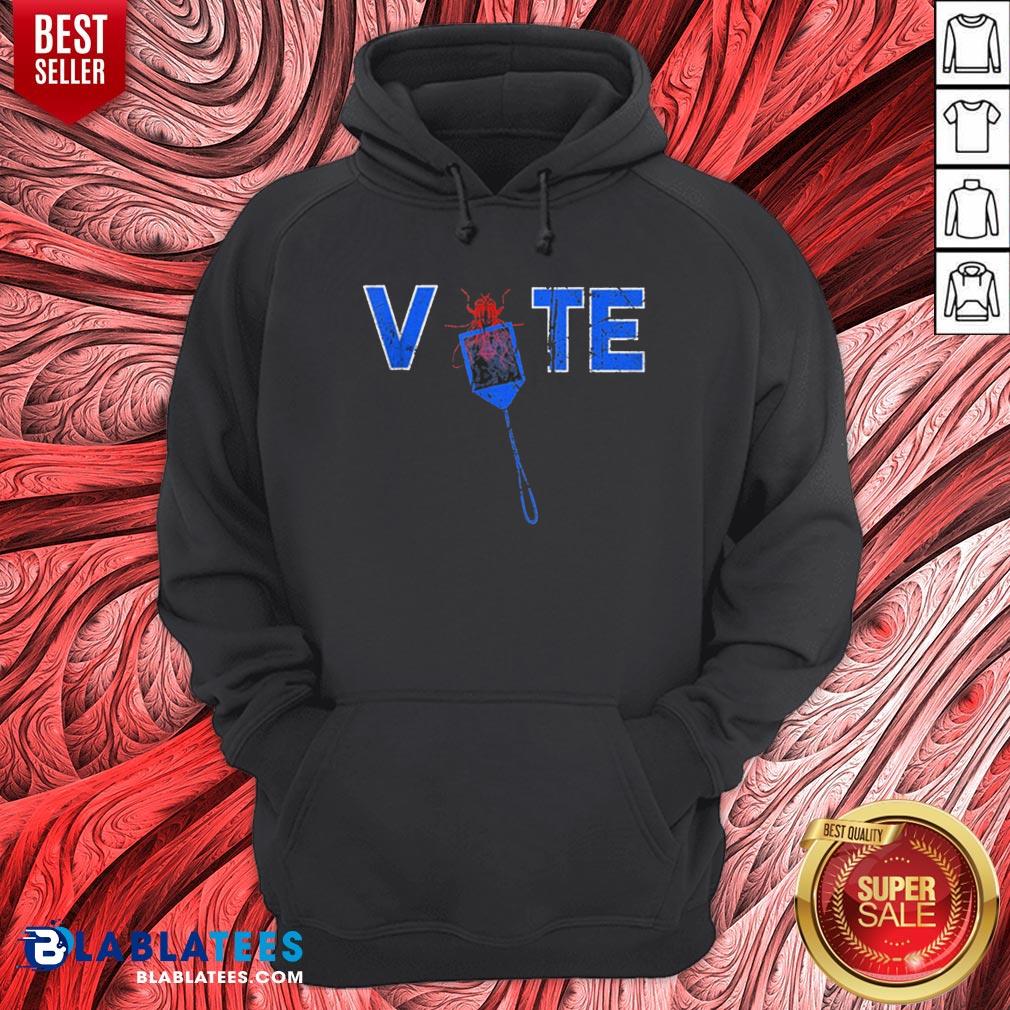 Vote Truth Over Flies Fly Swatter Biden 2020 Shirt - Image 3