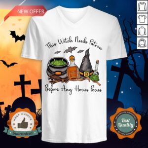 Alternative view of This Witch Needs Patron Before Any Hocus Pocus Shirt