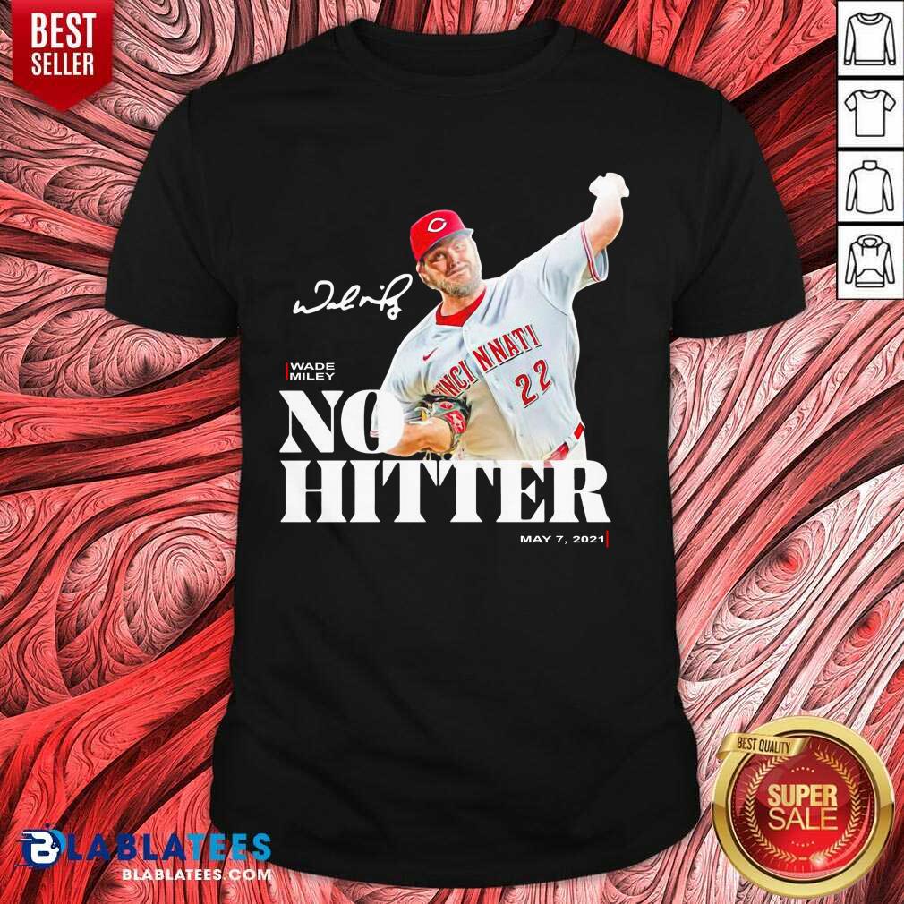 Wade Miley No Hitter Signature Shirt