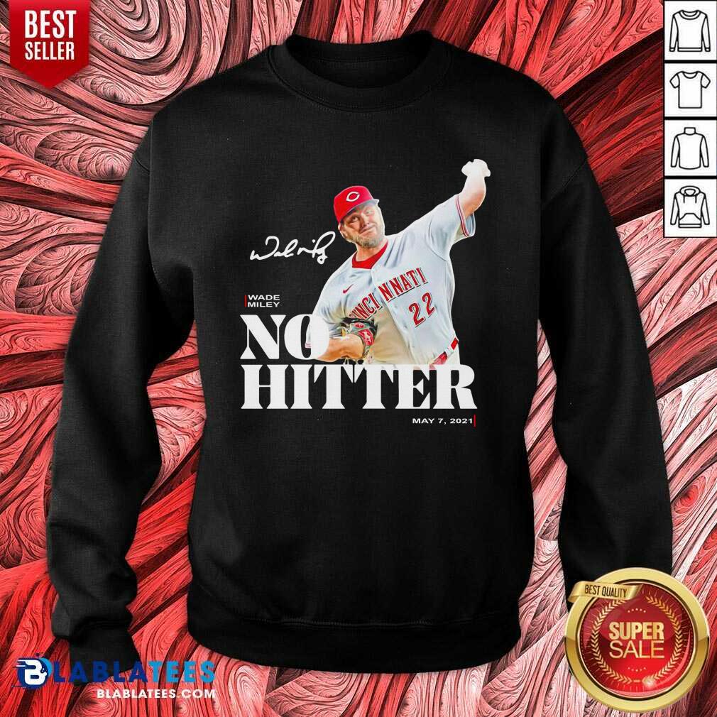 Wade Miley No Hitter Signature Shirt - Image 4
