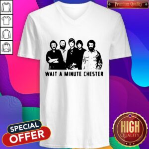 Alternative view of Wait A Minute Chester The Weight The Band Shirt