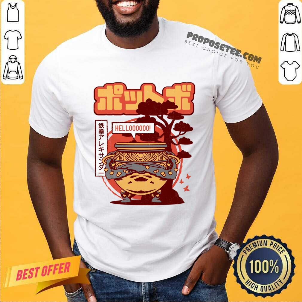 Warrior Jar Japanese Landscape Shirt