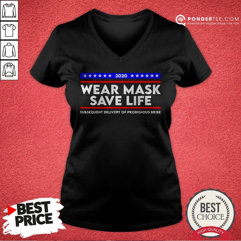 Wear Mask Save Life Funny Movie Election Shirt - Image 3
