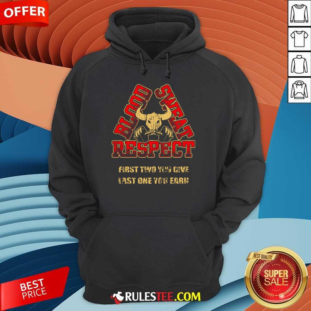 Weightlifting Blood Sweat Respect Shirt - Image 4