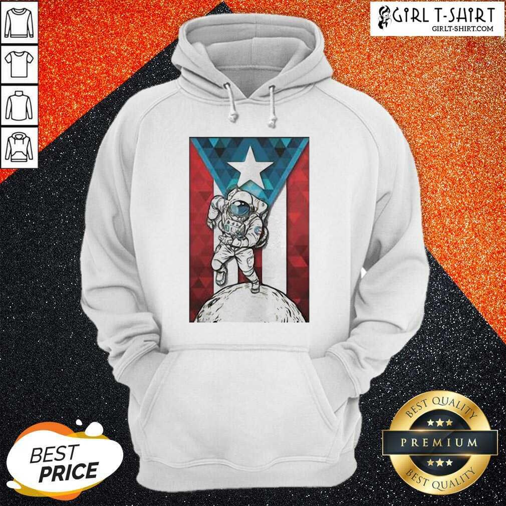 Well Astronaut Borincano Flag Shirt - Image 5