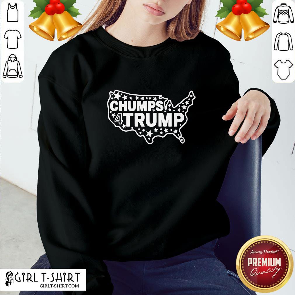 Well Chumps For Trump USA Map Shirt - Image 4