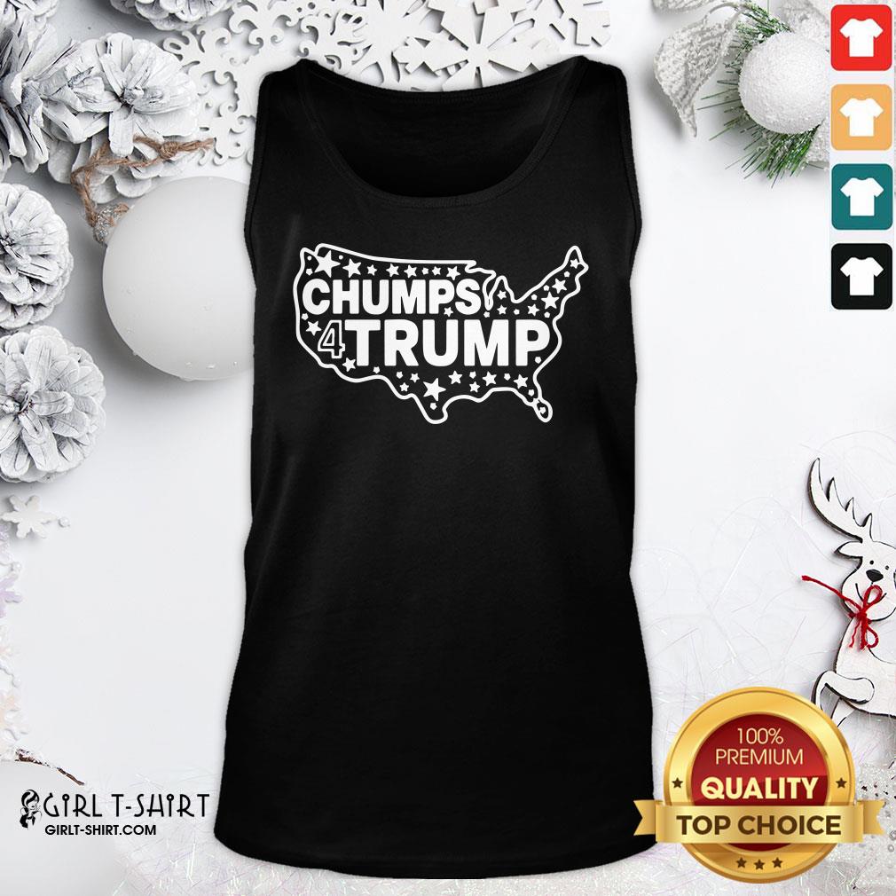 Well Chumps For Trump USA Map Shirt - Image 3