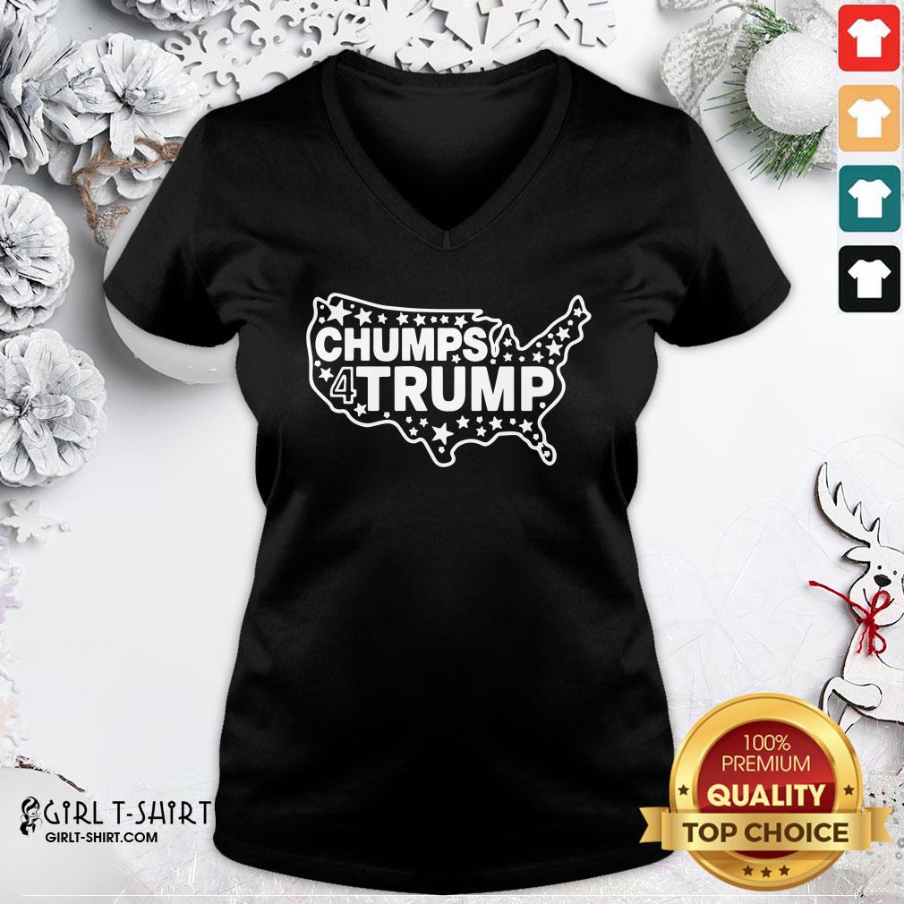 Well Chumps For Trump USA Map Shirt - Image 2