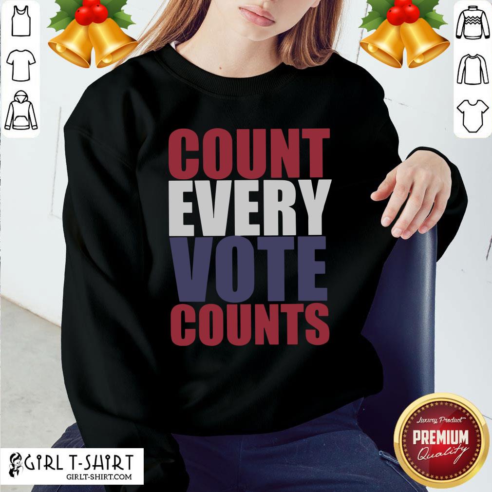 Well Count Every Vote Counts Shirt - Image 4