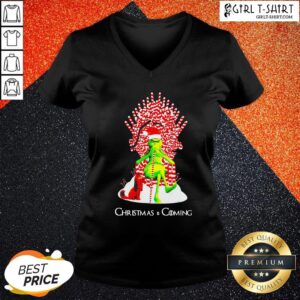 Alternative view of Well Grinch And Dog King Christmas And Coming Shirt