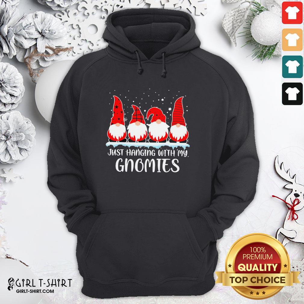 Well Just Hanging With My Gnomies Christmas 2020 Shirt - Image 5