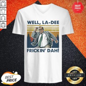 Alternative view of Well La Dee Frickin Dah Vintage Retro Shirt