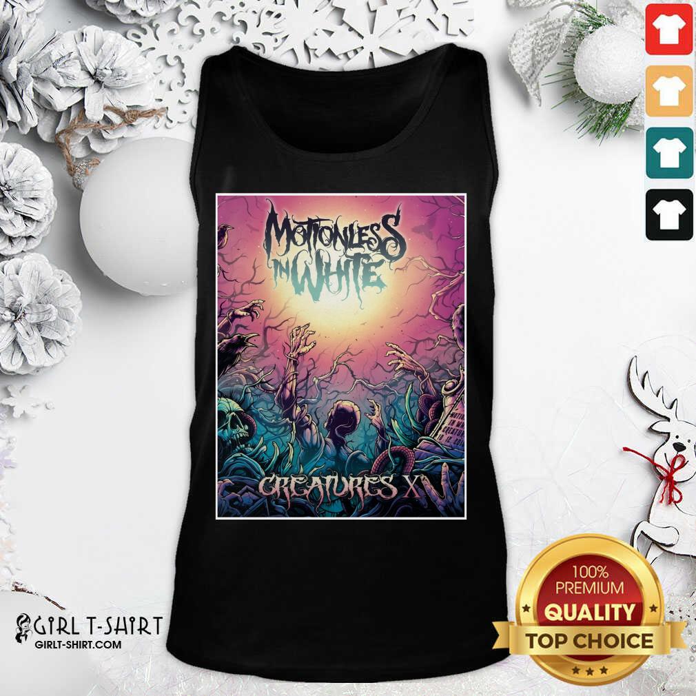 Well Motionless In White Merch Creatures Deadstream Shirt - Image 3