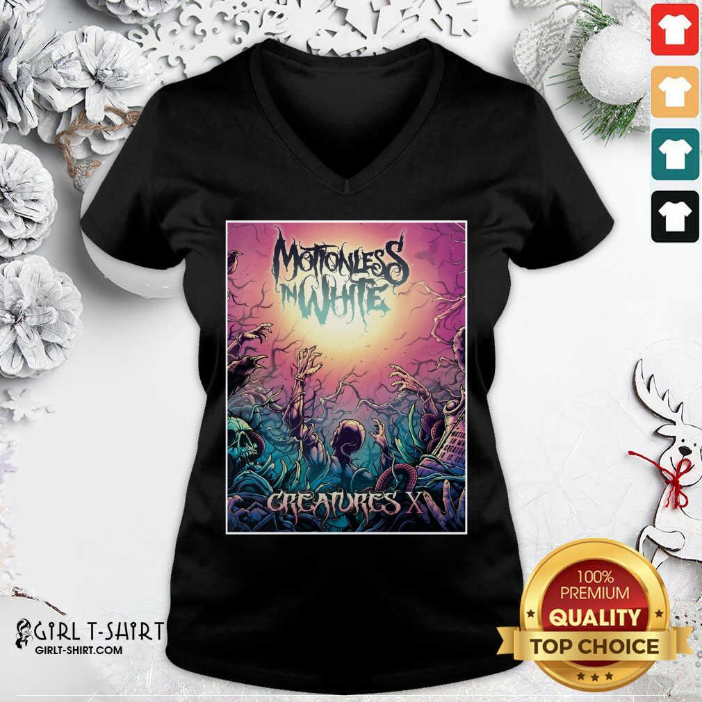 Well Motionless In White Merch Creatures Deadstream Shirt - Image 2