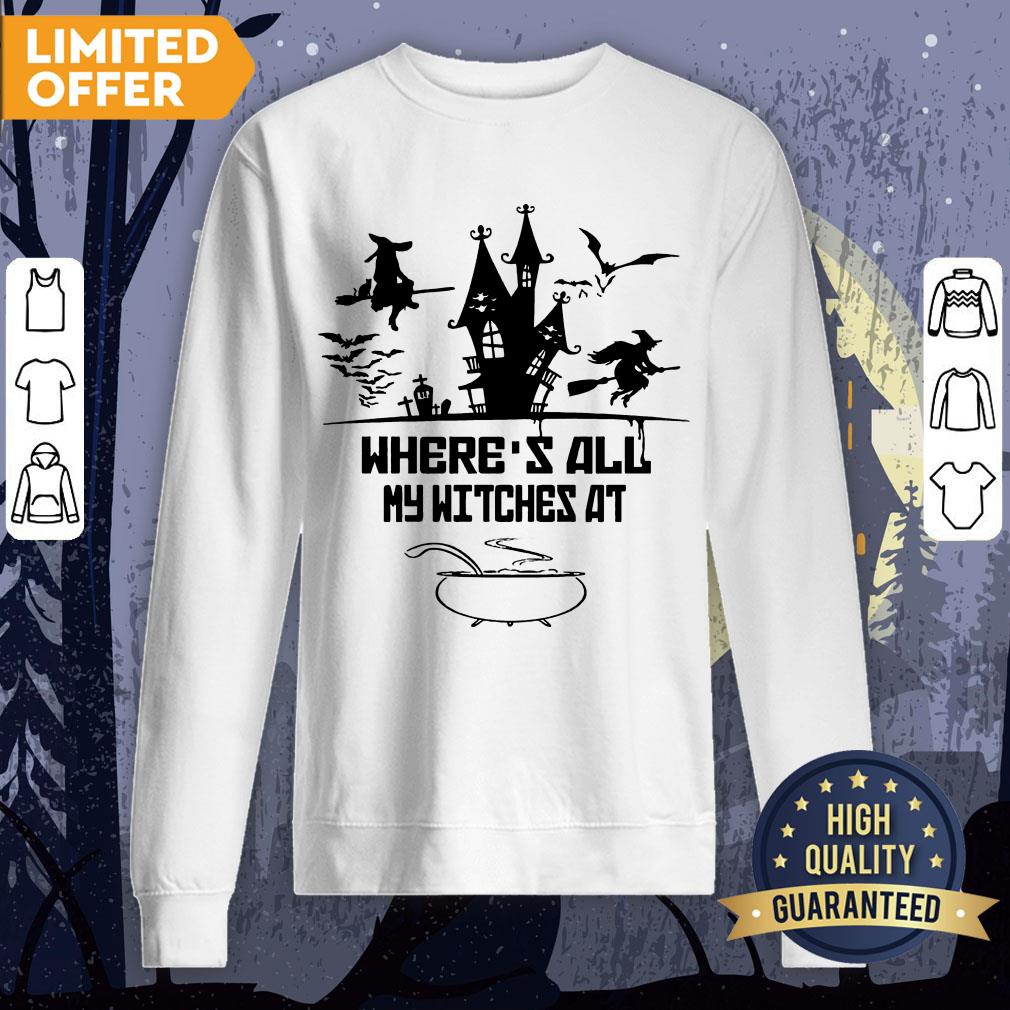 Where's All My Witches At Shirt - Image 4