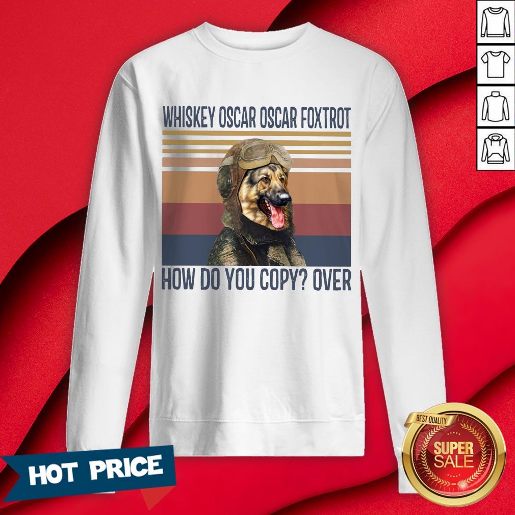 Whisky Pilot Whiskey Oscar Oscar Foxtrot Shirt - Image 4