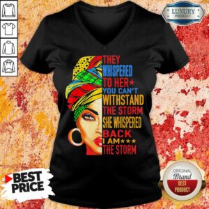 Alternative view of Whispered To Melanin Queen Lover Gift Shirt