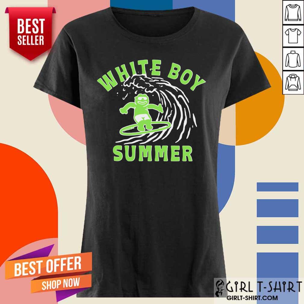 White Boy Summer Frog Shirt - Image 3