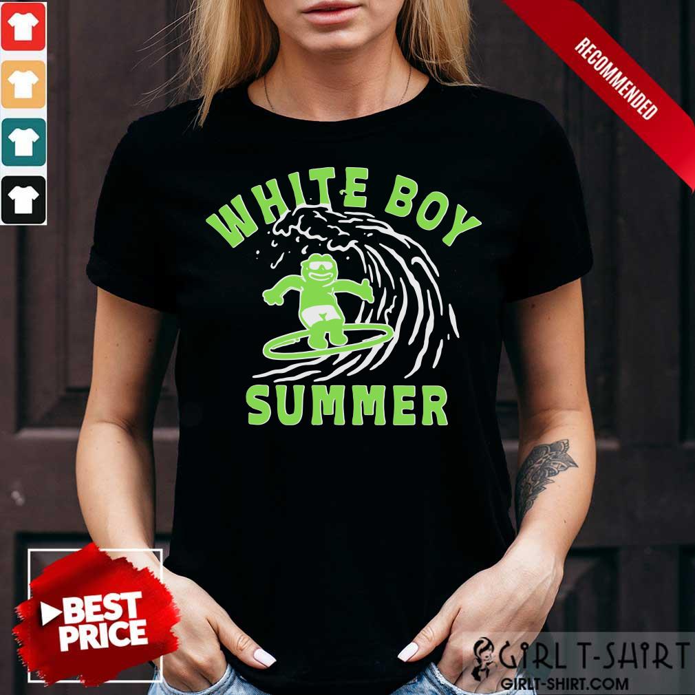 White Boy Summer Frog Shirt