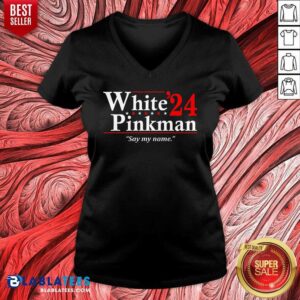 Alternative view of White Pinkman 2024 Say My Name Shirt
