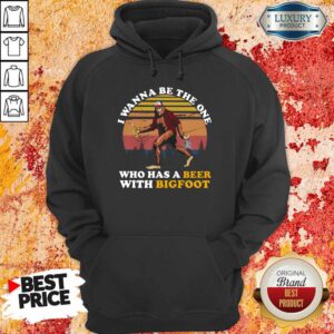 Alternative view of Who Has A Beer With Bigfoot Shirt