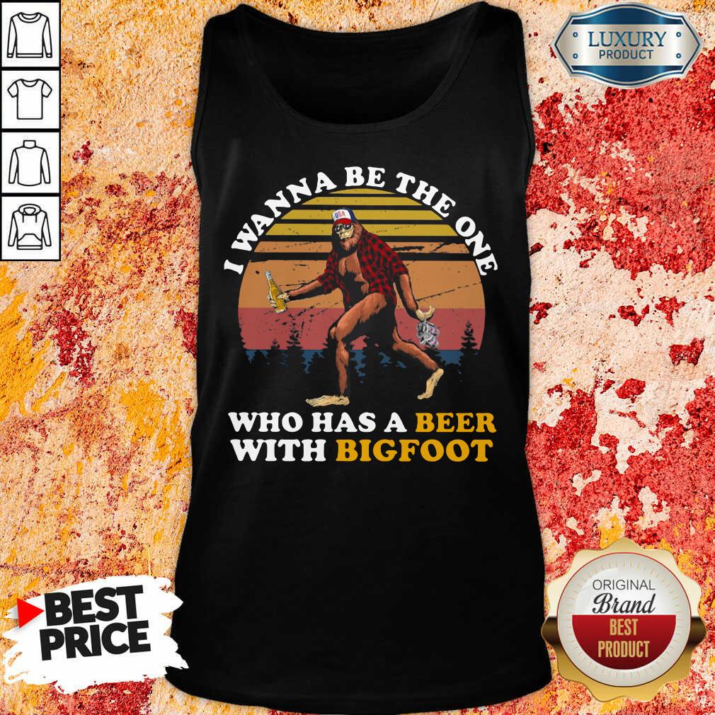 Who Has A Beer With Bigfoot Shirt - Image 4