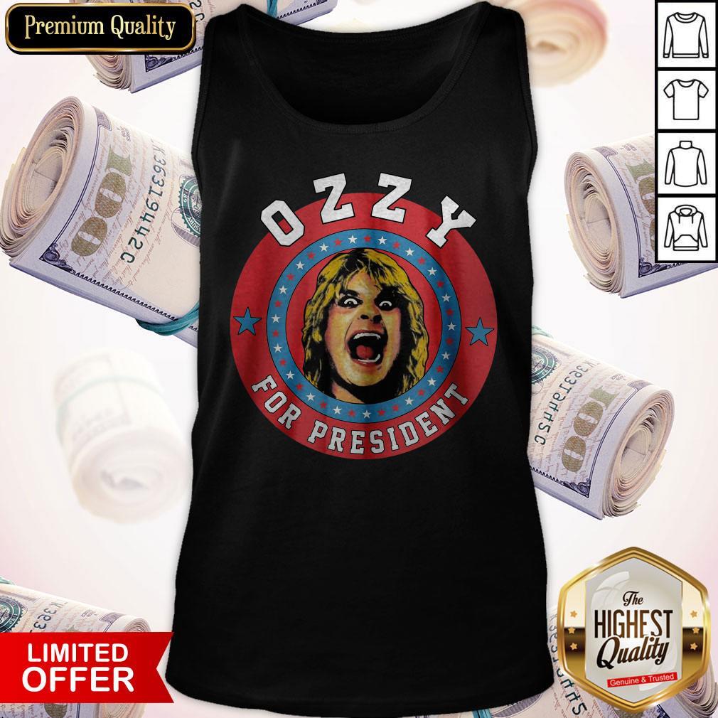 Wicked I Really Love Ozzy For President Shirt - Image 3
