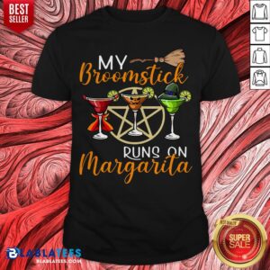 Wines My Broomstick Runs On Margarita Supernatural Halloween Shirt