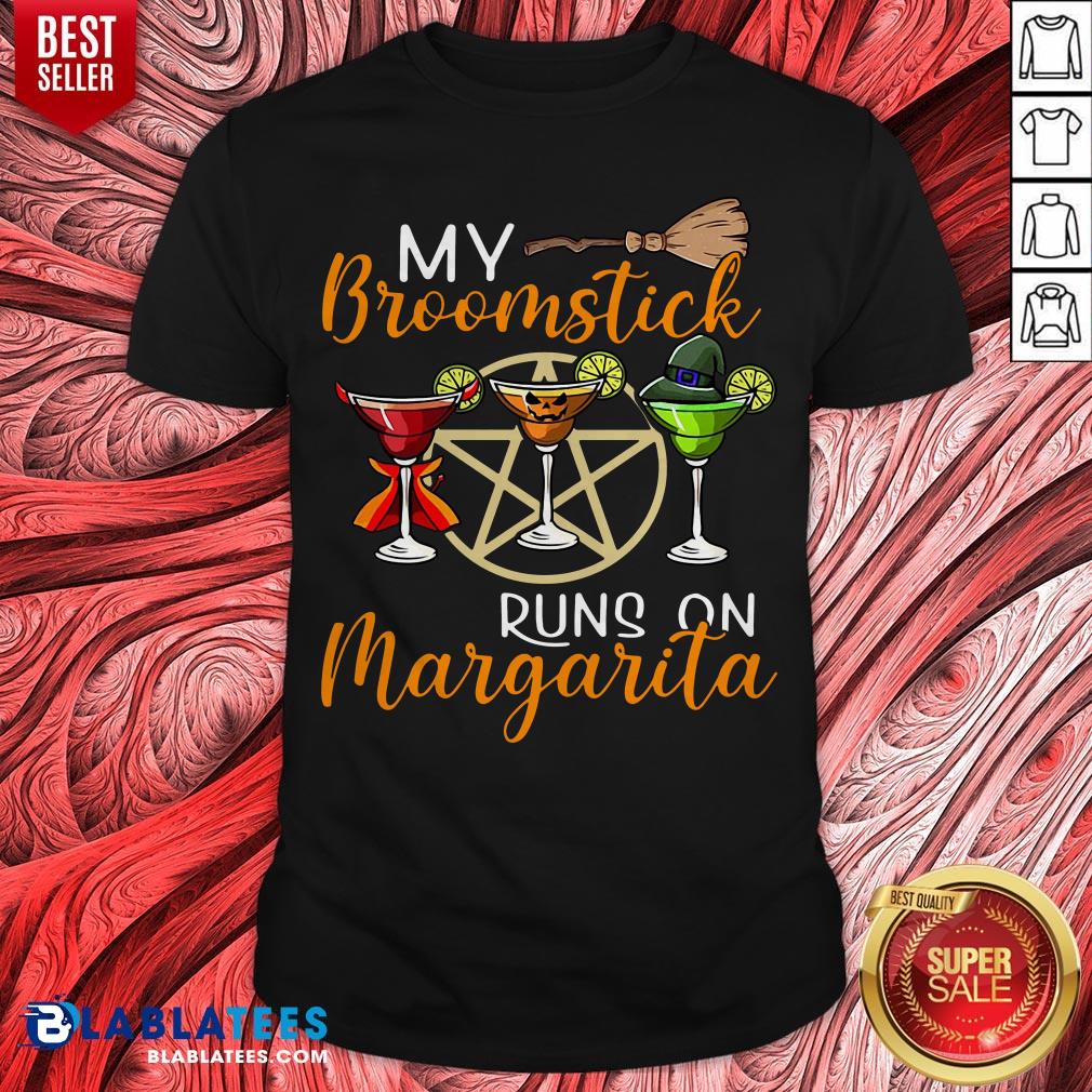 Wines My Broomstick Runs On Margarita Supernatural Halloween Shirt