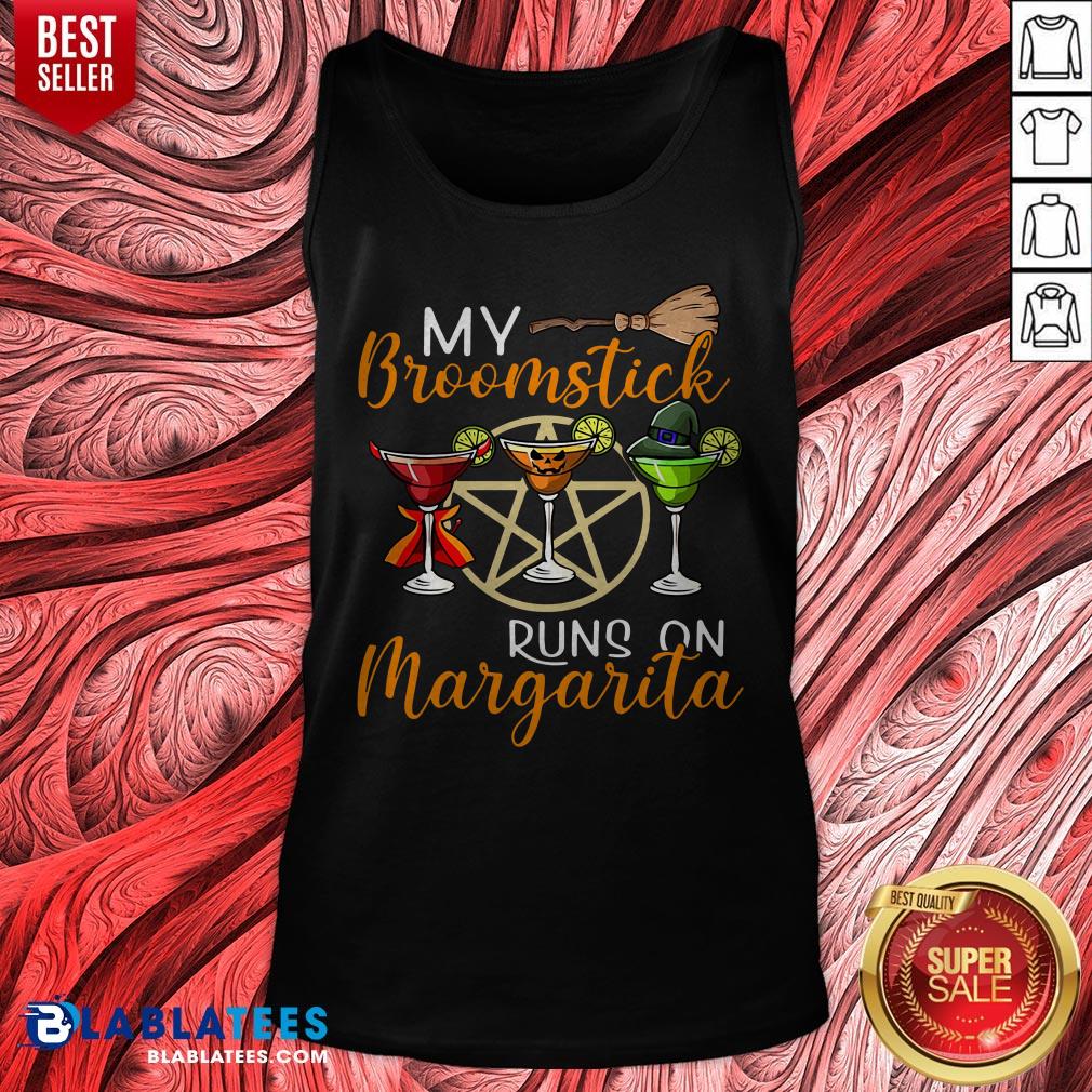 Wines My Broomstick Runs On Margarita Supernatural Halloween Shirt - Image 5
