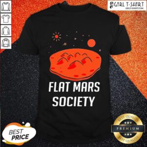 Wing Flat Mars Society Shirt