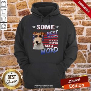 Alternative view of Wire Fox Terrier Some Best Friend Shirt