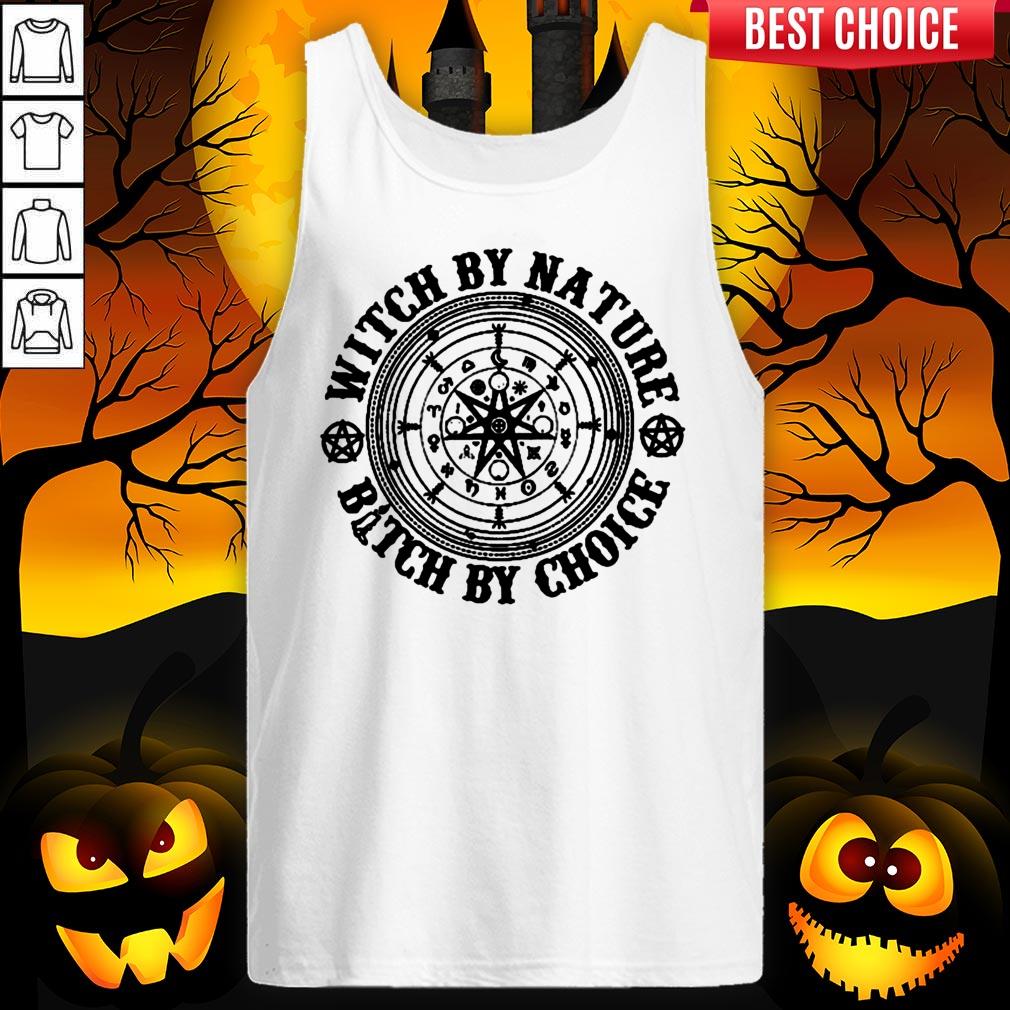 Witch By Nature Bitch By Choice Halloween Shirt - Image 4