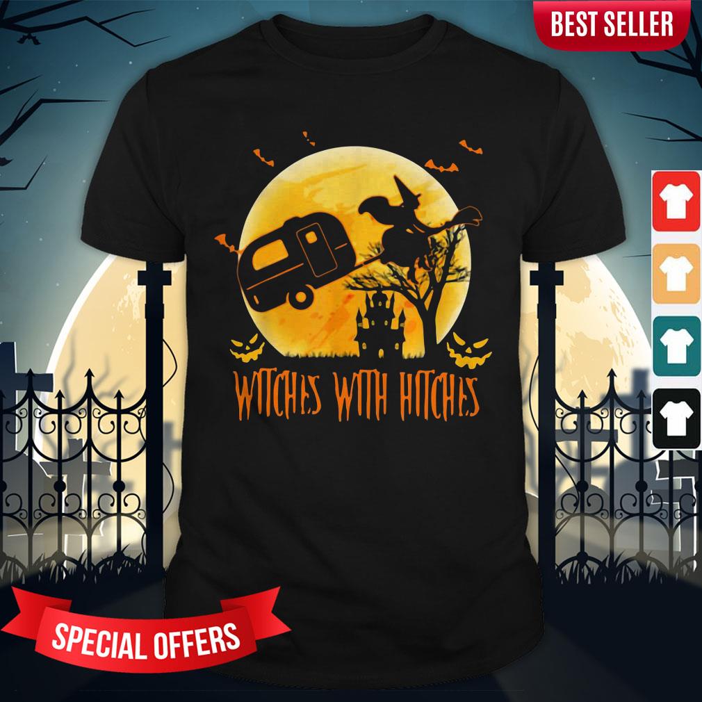 Witches With Hitches Camping Halloween Shirt