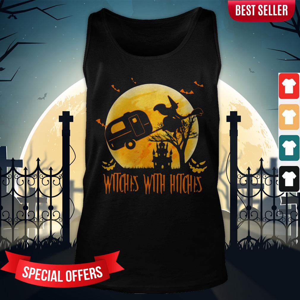 Witches With Hitches Camping Halloween Shirt - Image 4