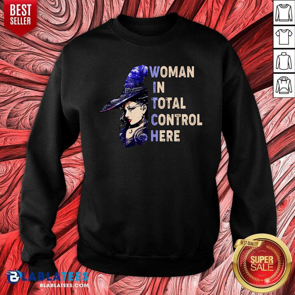 Woman In Total Control Here Shirt - Image 4