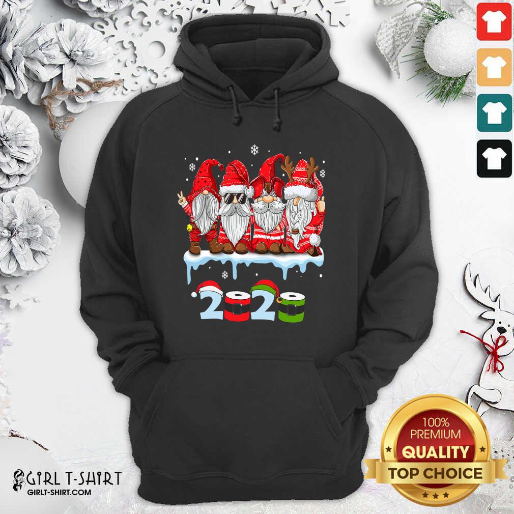 Wonder Merry Christmas Gnomes Wear Mask 2020 Quarantine Xmas Shirt - Image 5
