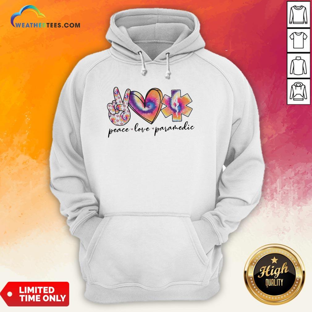 Wonder Peace Love Paramedic Colorful Shirt - Image 5