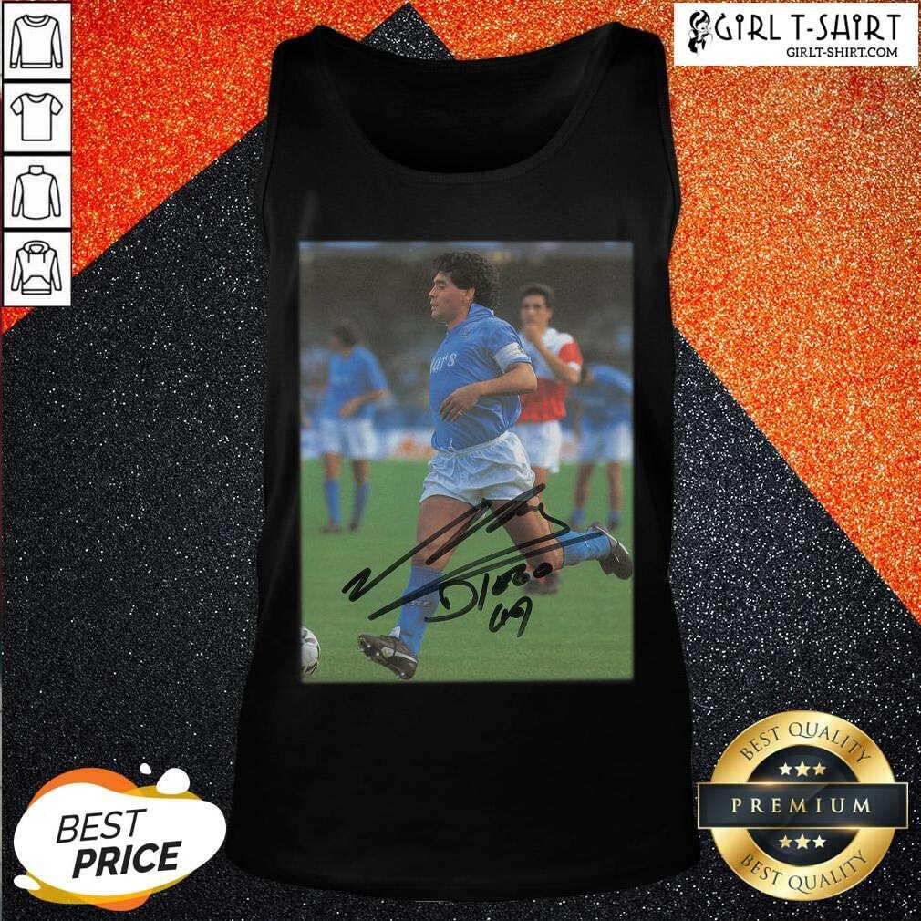Wonder Rip Diego Maradona Legend Never Die Signature Shirt - Image 3