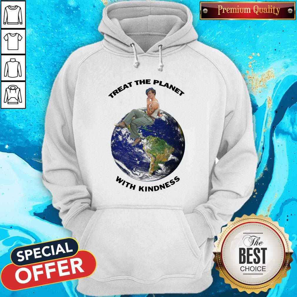Wonderful Harry Styles Treat The Planet With Kindness Shirt - Image 5