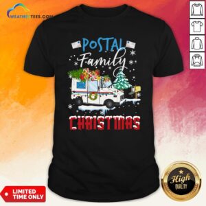 Work Postal Family Christmas Shirt