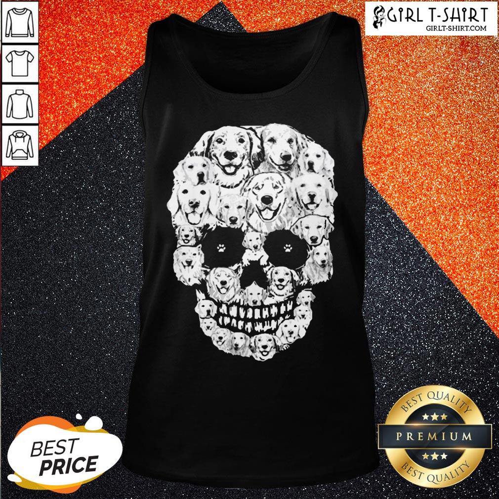 World Golden Retriever Skull Shirt - Image 3